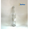 7oz 200ml clear cosmetic floral water glass bottle
